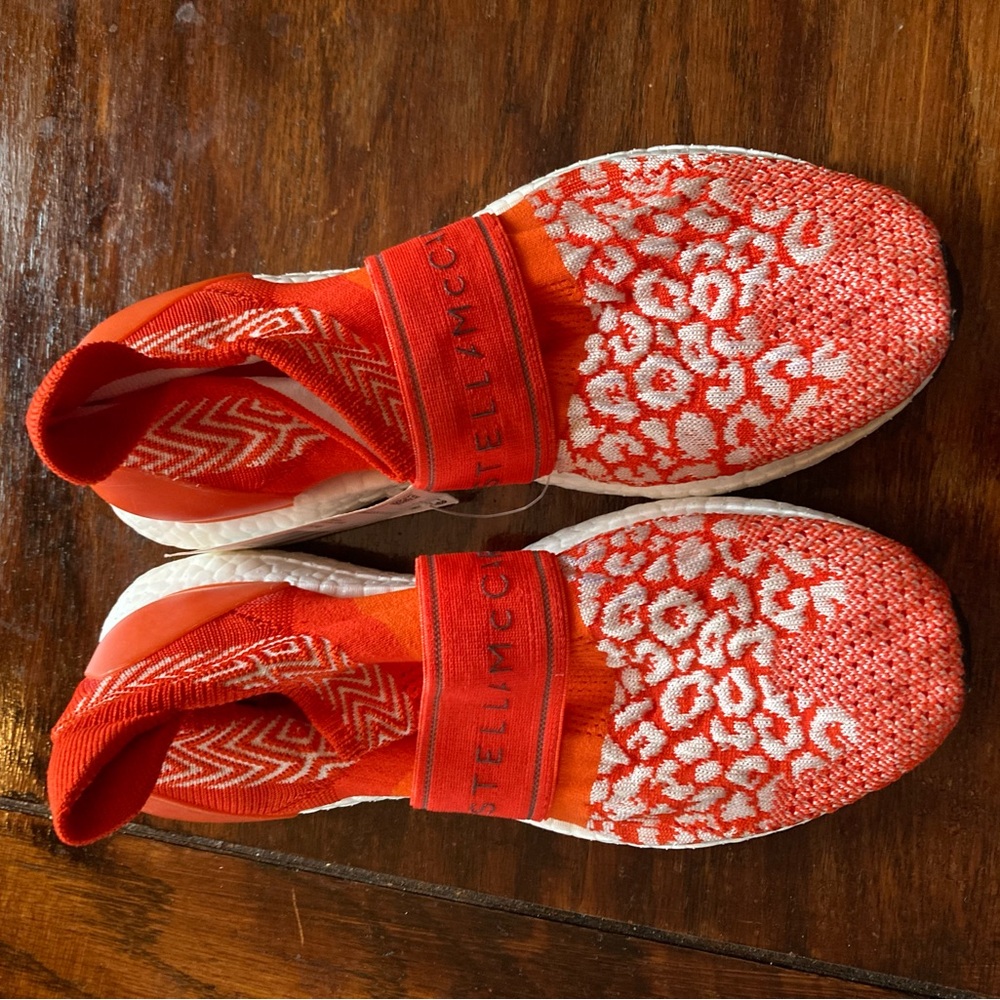 Adidas by Stella McCartney Ultraboost 3D Knit Leopard Print Sneakers